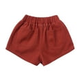 thumbnail image 3 of Godom Toddler Shorts Boys Cotton Short Soft Baby Casual Shorts with Drawstring Uniform for Kids, 3 of 6
