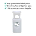 thumbnail image 4 of Unique Bargains 6 Pcs Spring Cord Locks Plastic End Fastener Single Hole Toggle Stoppers Sliders White, 4 of 7