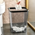 thumbnail image 1 of XYAIYT Modular Stackable Recycling Bins 4 Pack Clear Compartmentalized Waste System for Home Office Sorting,Gray, 1 of 6