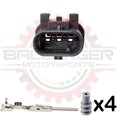 thumbnail image 2 of Ballenger Motorsports - 3 Way Connector Receptacle Kit Replacement for BRZ / FRS Igntiion Coil, VW Crank/Cam/Ethanol sensor, 2 of 3
