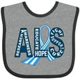 thumbnail image 3 of Inktastic ALS Awareness Ribbon Boys or Girls Baby Bib, 3 of 4