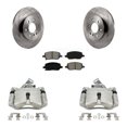 thumbnail image 1 of Transit Auto Rear Disc Brake Caliper Rotors and Semi-Metallic Pads Kit for Car Pontiac Montana Chevrolet Uplander Buick Terraza Saturn Relay KC8-100679S, 1 of 11