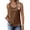 Brown, variant on Silk Satin Tank Tops for Women Scoop Neck Sleeveless Camisole Tops 2026 Summer Basic Blouses