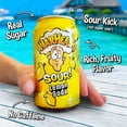 thumbnail image 4 of Sour Fruity Soda with Classic Warheads Flavors  Perfectly Balanced Sweet and Sour Soda - Warheads Candy Throwback Treat, Soda, Cocktail Mixer, Pack of 12, 12oz Cans Lemon, 4 of 4