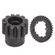 thumbnail image 2 of Juego de engranajes de coche RC profesional de acero 35T engranaje recto Motor piñón engranaje para TRAXXAS X Maxx 6S 1/5 RC coche 13T, 2 of 12