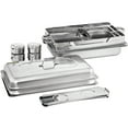 VEVOR Chafing Dish 2 Packs 8 Quart Stainless Steel Chafing Dish Buffet