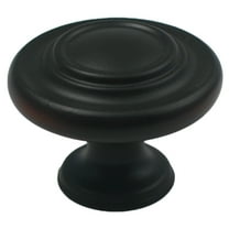 921BLK 1-5/16" Cabinet Knob Black Finish