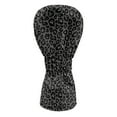 thumbnail image 2 of Yuyamidu Black Leopard Print Golf Club Head Covers PU Leather Driver Headcover, Fairway Wood Head Cover, Golf Hybrid Head Cover for Women Men, 2 of 7