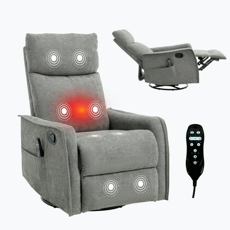 heat massage manual recliner chair product