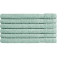 thumbnail image 6 of Beauty Threadz Luxury Cotton Hand Towels Set, Seafoam Green, 6 Count, 6 Pack, 6 of 7