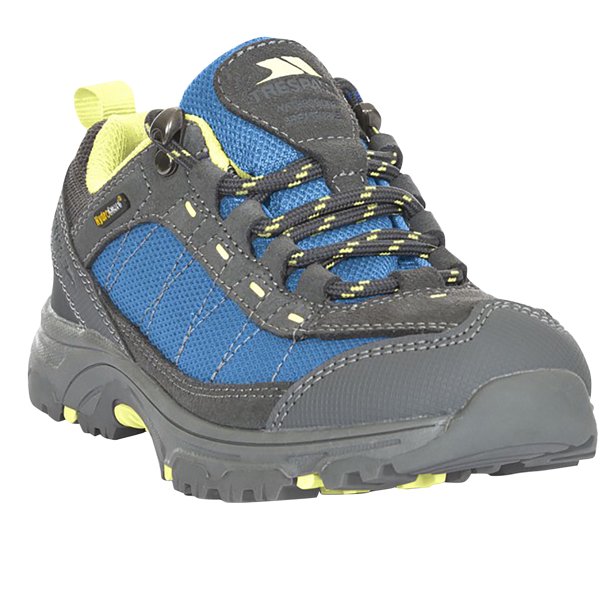 Trespass - Zapatillas Impermeables de Senderismo Hampley para Niños Niñas (Caqui Cobalto) Trespass UTTP3405_P