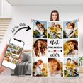 thumbnail image 3 of Gifts for Wife,Best Wife Ever Gifts Personalized Blanket, Custom Blanket with Photos, Birthday Gifts for Wife from Husband, Customized Throw Blanket Unique Gift Ideas for Valentine's Day Blankets, 3 of 5