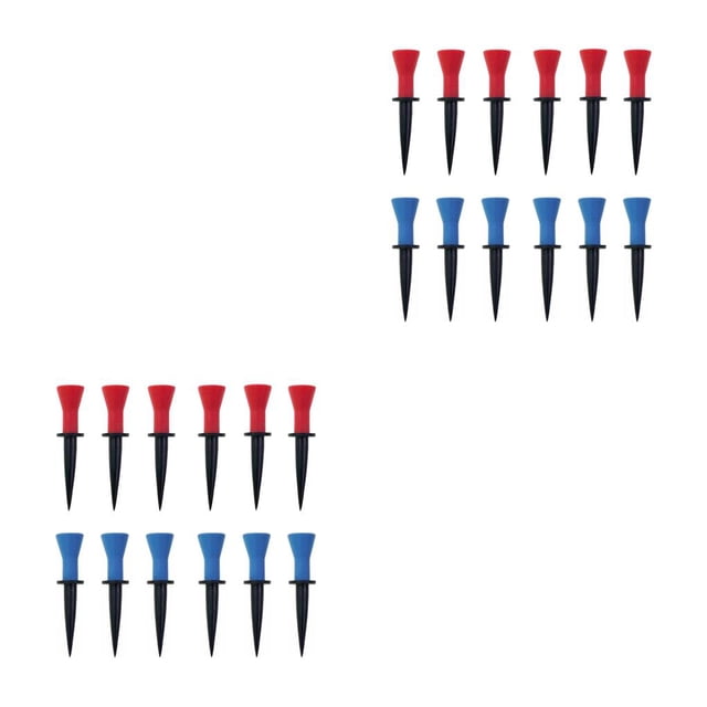 Soidarity Paquete de 12 soportes de plástico para pelotas de golf para práctica en interiores y exteriores para principiantes Type4 NO4 Soidarity CBP504207