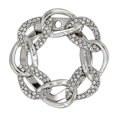 thumbnail image 1 of Scarf Ring Buckle Silk Scarf Clasp Clip Clothing Wrap Holder Clothing Decoration, 1 of 4