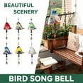 Zhaox Wind Chimes Bird Chimes Bird Chimes Bird Chimes Metal Pipe Bell
