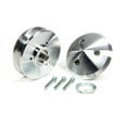 thumbnail image 2 of March Performance 137 Performance Series Clear Powdercoat Aluminum 1-Groove Alternator Pulley, 2 of 2