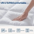 thumbnail image 2 of 1pc Mattress Topper For Back Relax, Cooling Extra Thick Mattress Pad Cover With 8-21 Inch Deep Pocket, Plush Pillow Top Mattress Topper Overfilled With Down Alternative, 2 of 4