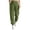 Army Green, variant on Womens Pants for Women with Pockets Straight Cigarette - Raw Hem Office White XXL