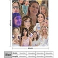 thumbnail image 2 of Millie Bobby Brown Blanket Beautiful #5 Ultra Soft Flannel Fleece Blanket Stylish Bedroom Living Room Sofa Warm Blanket All Season Use 40"*50" （100 * 130cm）, 2 of 6