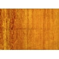 thumbnail image 1 of Ahgly Company Indoor Rectangle Abstract Yellow Contemporary Area Rugs, 2' x 5', 1 of 4