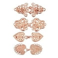 thumbnail image 5 of fenteer 4 Pieces Sweater Clips Alloy Cardigan Collar Clips for Dresses Women Costume Rose Gold, 5 of 8