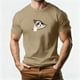 thumbnail image 1 of Tops para hombre, blusas y camisas de manga corta con cuello redondo para hombre, camiseta deportiva informal con estampado de corazones a la moda para hombre, blusa de poliéster de manga corta con cu, 1 of 5