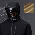 thumbnail image 4 of The Water Man Solid Windproof Waterproof Zipper Pocket Drawstring Hooded Outdoor Coat, 4 of 9