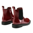thumbnail image 6 of BURUDANI Girls Chelsea Ankle Booties Low-Heel Side-Zip Fashion Boots for Toddler, Little & Big Kid, 6 of 6