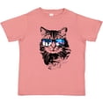 thumbnail image 3 of Inktastic Cat with Sunglasses and Beach Sunset Boys or Girls Toddler T-Shirt, 3 of 5