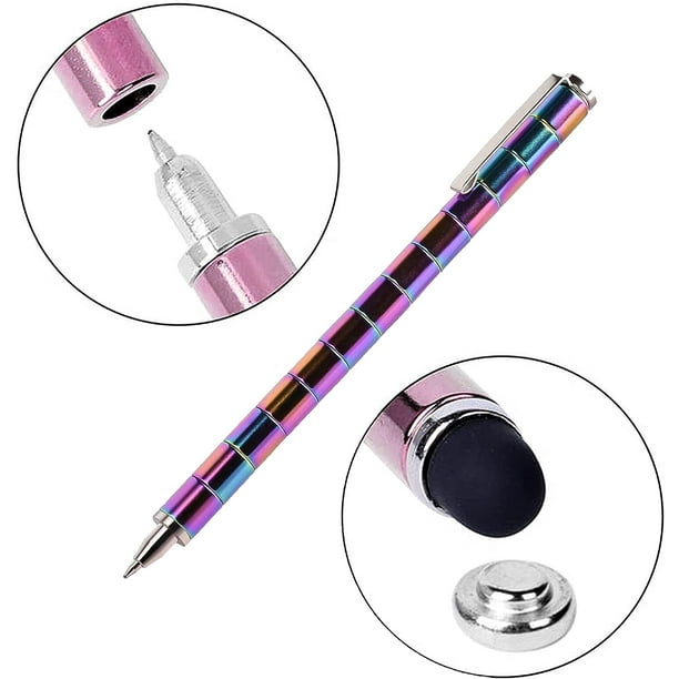 SHENMO Stylo magnétique, stylo à action magnétique, stylo en métal