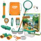 thumbnail image 1 of Outdoor Explorer Set Adventure Toys Insect Catcher Kit Adventure Toys With Vest Hat Telescope Flashlight Compass Educational zhangmengya LED, 1 of 2