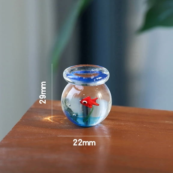 Handmade Glass Fish Sculpture Glass Hand Blown Sea Animal Figurine Home Tabletop Decoration Ornaments,Style 3