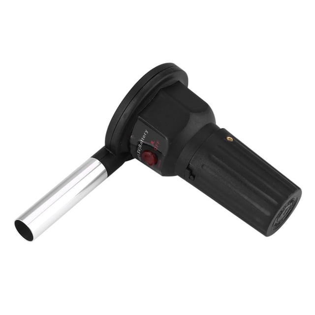 Ventilador de Barbacoa Portátil Con Batería, Soplador de Aire para Acampar Al Aire Libre, Picnic, Parrilla de Carbón, Barbacoa, Soplador de Fuego, Chimenea Con Operación