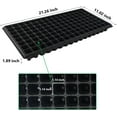 thumbnail image 2 of Cell Thick Durable Flats Vegetable Fruit Seeds Seedling Plastic Plug Farmer Nursery Trays Roots, 2 of 9