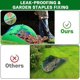 thumbnail image 4 of Portable Leaf Collector - Foldable, Reusable Pop-Up Bag & Garden Staples - Easy Storage Lawn & Leaf Pickup, 4 of 5