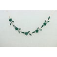 thumbnail image 3 of Faship Gorgeous Green Rhinestone Crystal Floral Necklace Earrings Set, 3 of 5