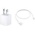 thumbnail image 1 of Adaptador de Corriente USB Apple de 5 W + Cable Lightning a USB de Apple (Reacondicionado), 1 of 4