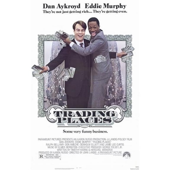 Trading Places Movie Poster - 11 x 17 in.
