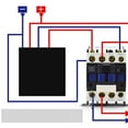 thumbnail image 3 of Bobina Baoblaze CJX2-1210 660V 3 Fase 3P Contactor Montaje DIN, 3 of 8