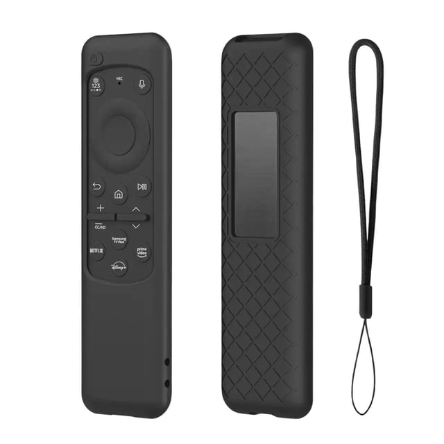 Funda De Silicona Samsung Para Control Remoto Solar QLED negro 14