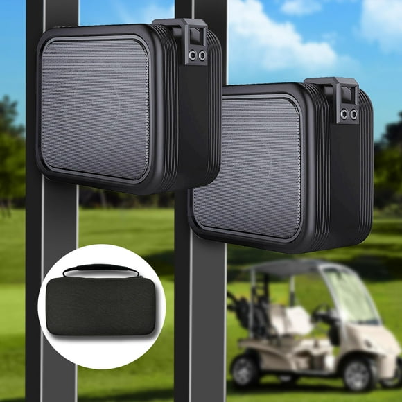Altavoces para carrito de golf MAGOLFIN, estéreo, Bluetooth, 15 horas de reproducción, 20 W