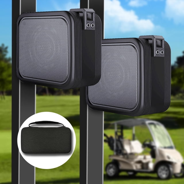 Altavoces para carrito de golf MAGOLFIN, estéreo, Bluetooth, 15 horas de reproducción, 20 W
