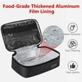 thumbnail image 5 of Gloppie Bolsa de almuerzo pequeña para hombres y mujeres, lonchera aislada, mini lonchera para niños, bolsa de almuerzo para adultos, bolsas refrigeradoras portátiles, bolsa reutilizable para refriger, 5 of 5