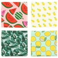 thumbnail image 2 of CNKOO 4 Pack PrimePets Dog Bandanas  Breathable Polyester  Spring & Summer Scarf Accessories For Medium To Large Breeds ZZZ, 2 of 6