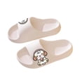 thumbnail image 5 of IVEYRTF Kids Slides Shoes Non Slip Thick Sole Casual Solid Color Home Slippers Bathroom Indoor Summer Comfort Breathable Slide Sandals, 5 of 6