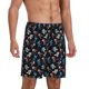 thumbnail image 2 of Balery Play Hockey Pantalones cortos de pijama de punto de algodón para hombre con cinturilla y bolsillos-X-Large, 2 of 6
