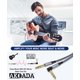 thumbnail image 4 of Cable de audio AkoAda, 6,35 mm, TRS, conector macho de 15 pies, estéreo balanceado, 4 of 6