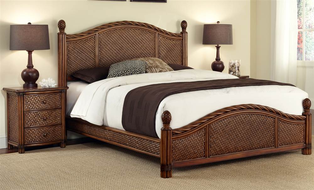 2Pc Paneled Queen Bedroom Set
