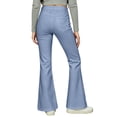 thumbnail image 7 of Bell Bottom Pants for Girls High Waist Girls School Uniform Pants Wide Leg Pants Girls Back to School Clothes Blue Pants Kids Size 5-16 Years, 7 of 7