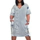 thumbnail image 1 of Bauhaus-vestido holgado con bolsillos para mujer ropa de graduación verano, 1 of 6